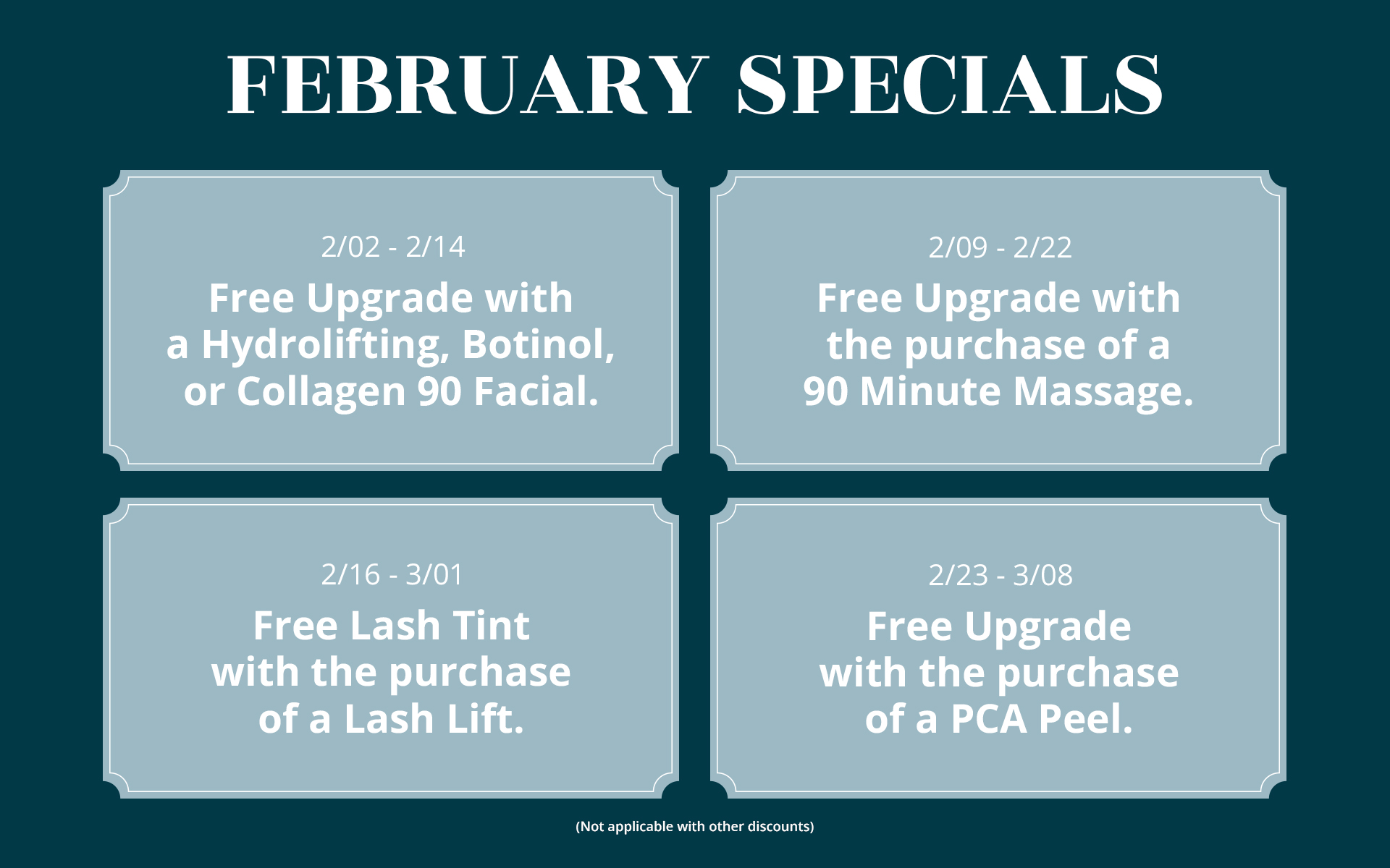 February Specials