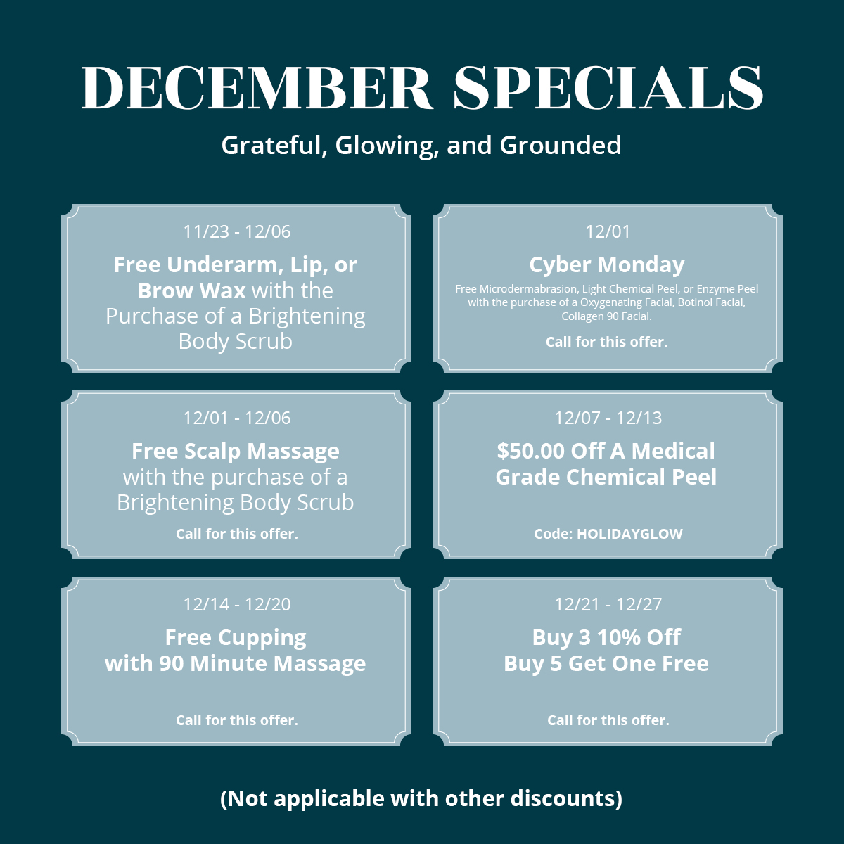 December Specials